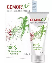 Крем Gemorole (Гемороле): отзыв врача, цена, где купить
