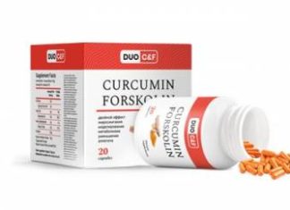 Duo C&F Curcumin Forskolin для похудения: поможет сбросить вес без мучительного чувства голода и срывов!
