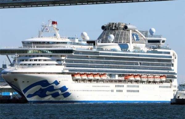 Что за лайнер Diamond Princess?